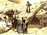 Saint John the Baptist and the Pharisees, from The Life of Jesus Christ by J.J.Tissot, 1899